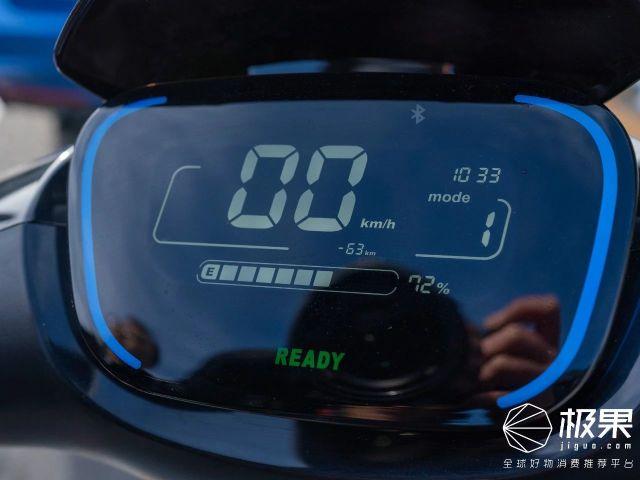 九號電動E125測評：75公里極限續航，渾身都是黑科技