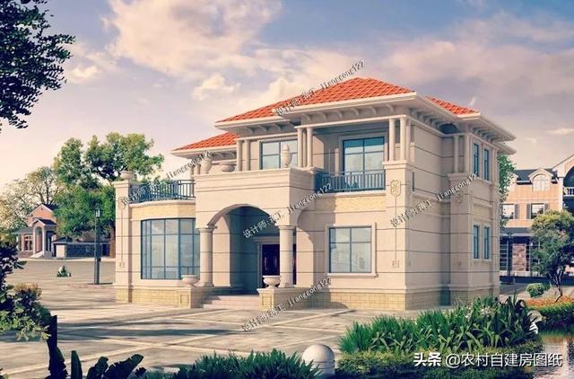 5款新農村自建房設計，帶堂屋才完美，2和4最實用