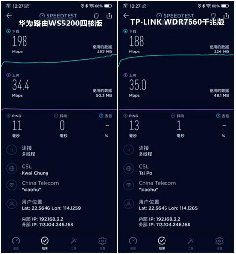 兩款主流千兆路由器對比體驗，華為TP二選一你傾向誰？