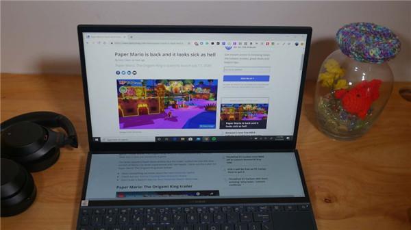 華碩ZenBook Duo全面評測：高顏值、強性能的雙屏筆記本電腦