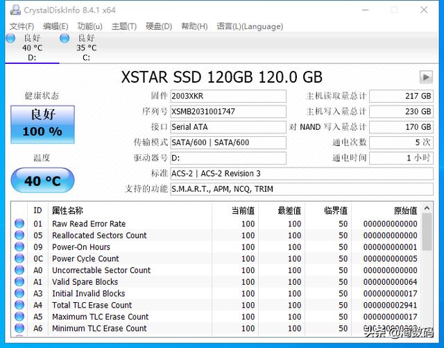 京東94塊的廉價SSD能用？曬一波557MB/s讀速的廉價固態硬盤