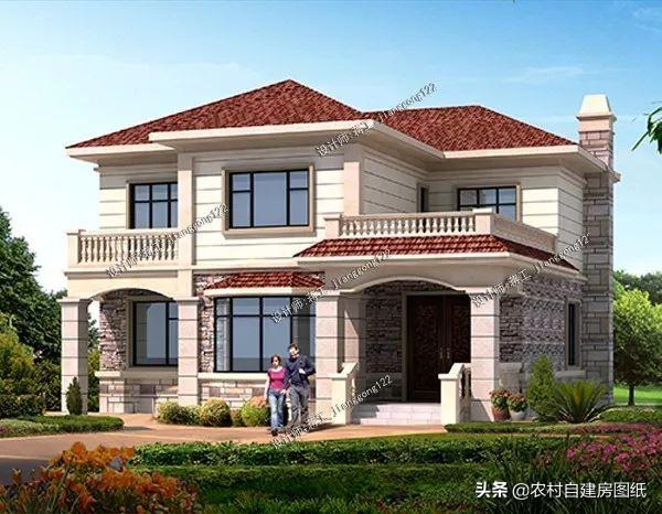 5款新農村自建房設計，帶堂屋才完美，2和4最實用