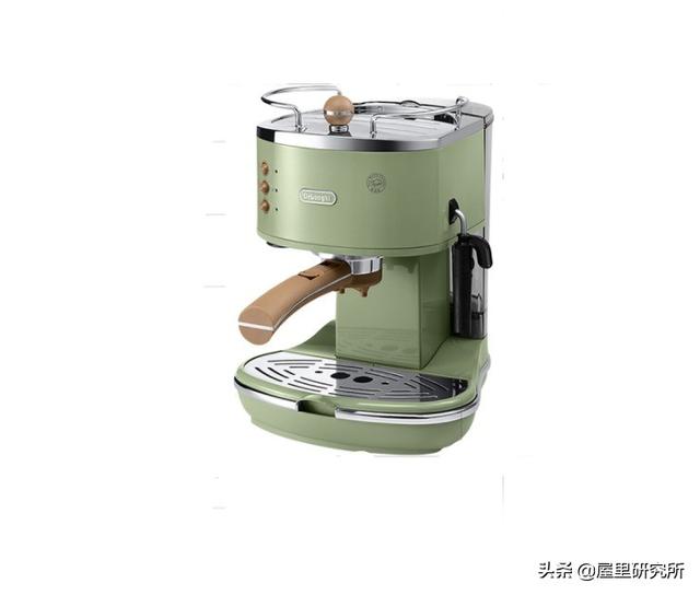 情懷醇香并存，德龍超高顏值復古半自動咖啡機推薦