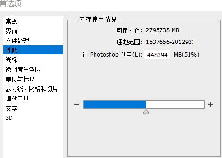 PhotoShop對系統內存的具體操作，想深入了解ps可以一看