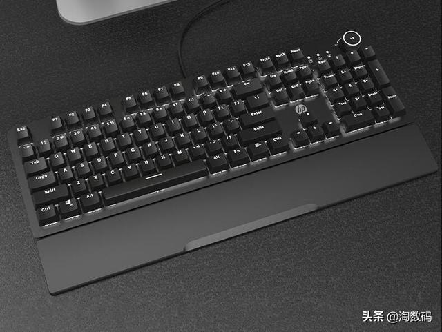 139元到手，104鍵黑紅青茶四軸可選，HP惠普推K10G電競機械鍵盤