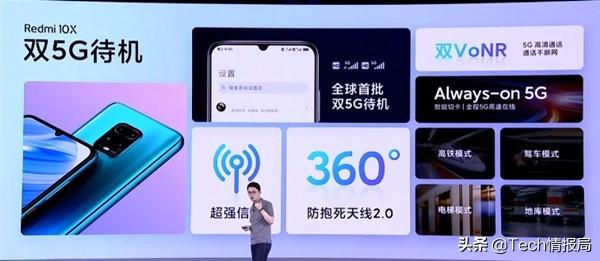 小米首款雙5G手機登場：首發天璣820，跑分超41萬，僅1599元起