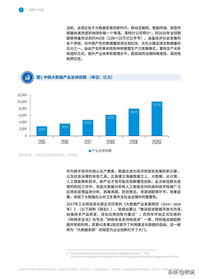 畢馬威聯合阿里研究院發布《數據大治理》報告