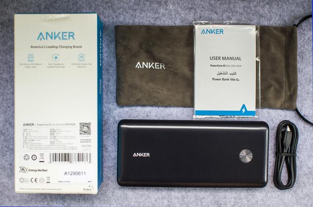 快速大容量充電堡壘:ANKER 安克26K移動電源