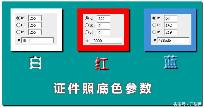證件照的具體尺寸和顏色你知道嗎？