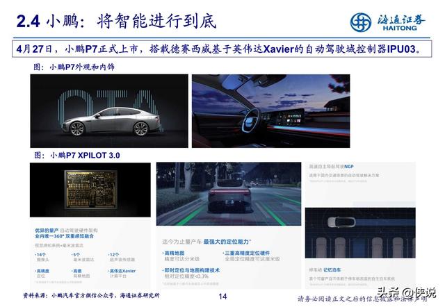 汽車行業研究:新勢力推動產業科技轉型(海通證券)