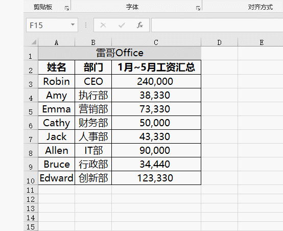 Excel添加貨幣符號小技巧，你學會了嗎