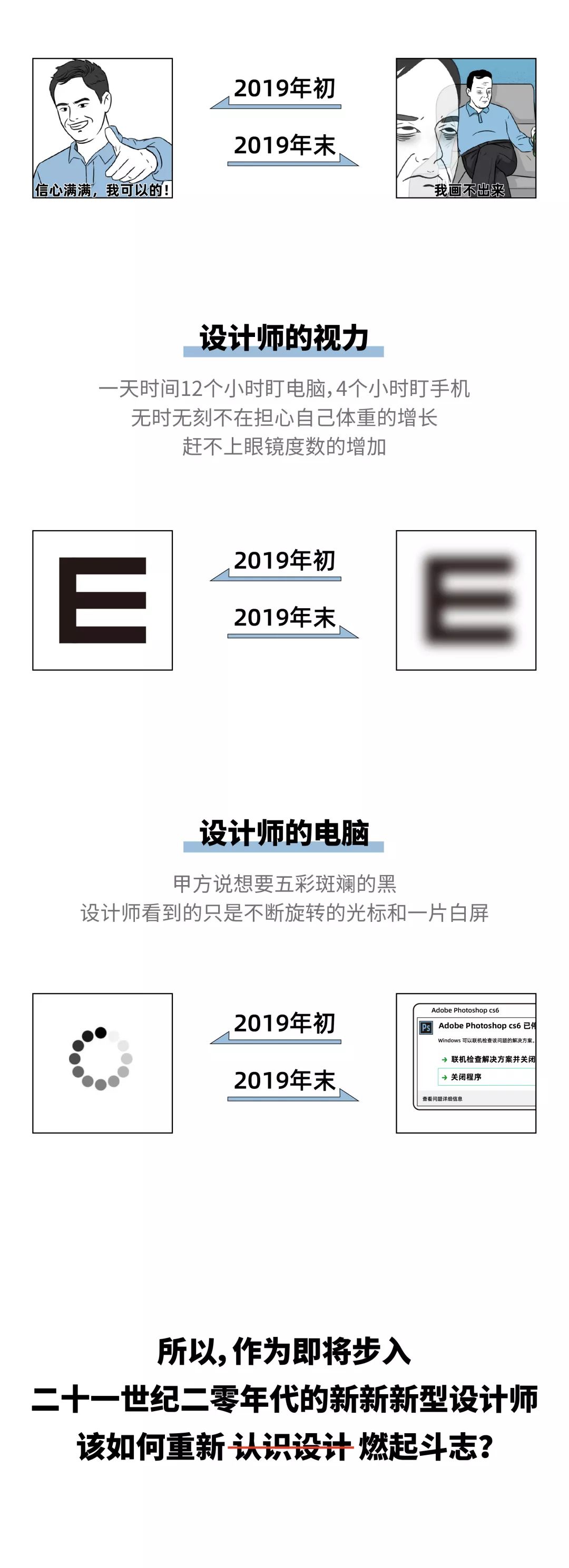 2019設計師的年終總結出來了，內容過于真實