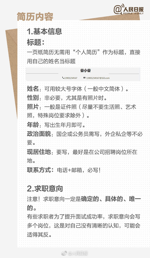 求職干貨！手把手教你如何寫一份優秀的簡歷，簡單實用！
