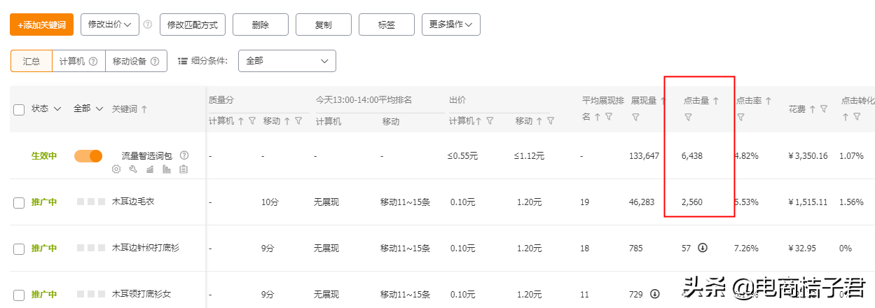 淘寶賣家如何改善開直通車一直虧錢的難題，實操帶你進行優化調整