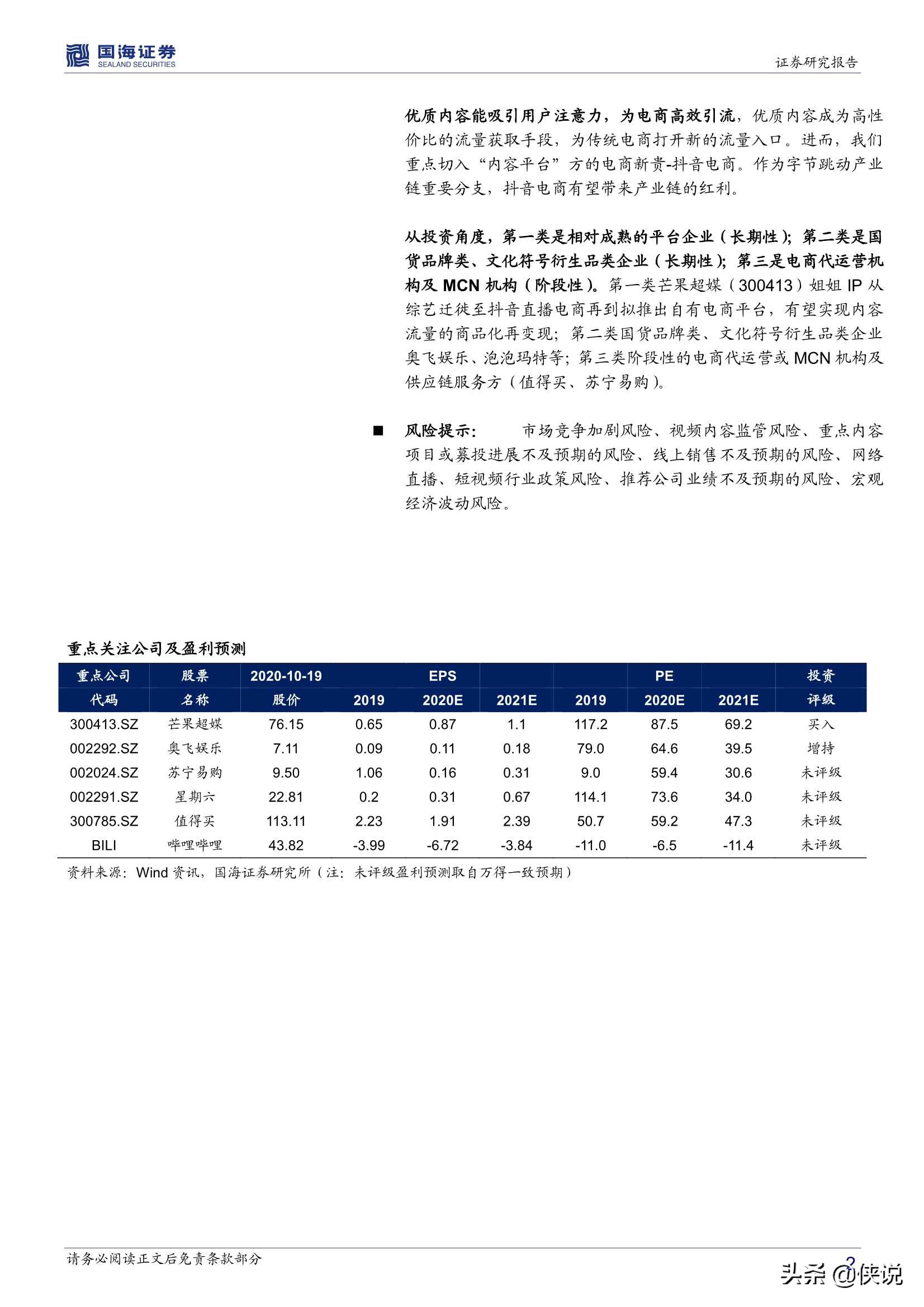 字節跳動產業鏈之直播電商篇(34頁)
