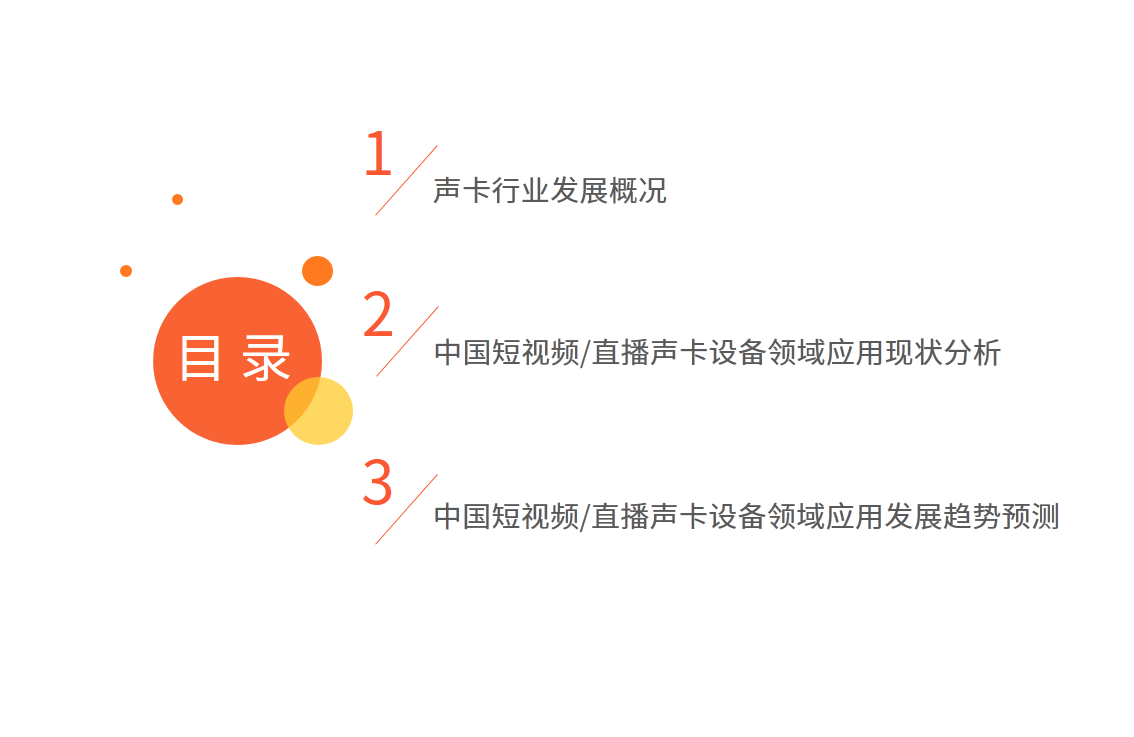 中國短視頻/直播聲卡設備領域應用發展白皮書