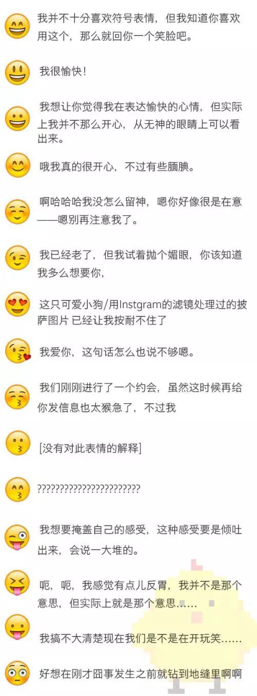 微信自帶表情含義圖解：看完不敢隨便用表情了