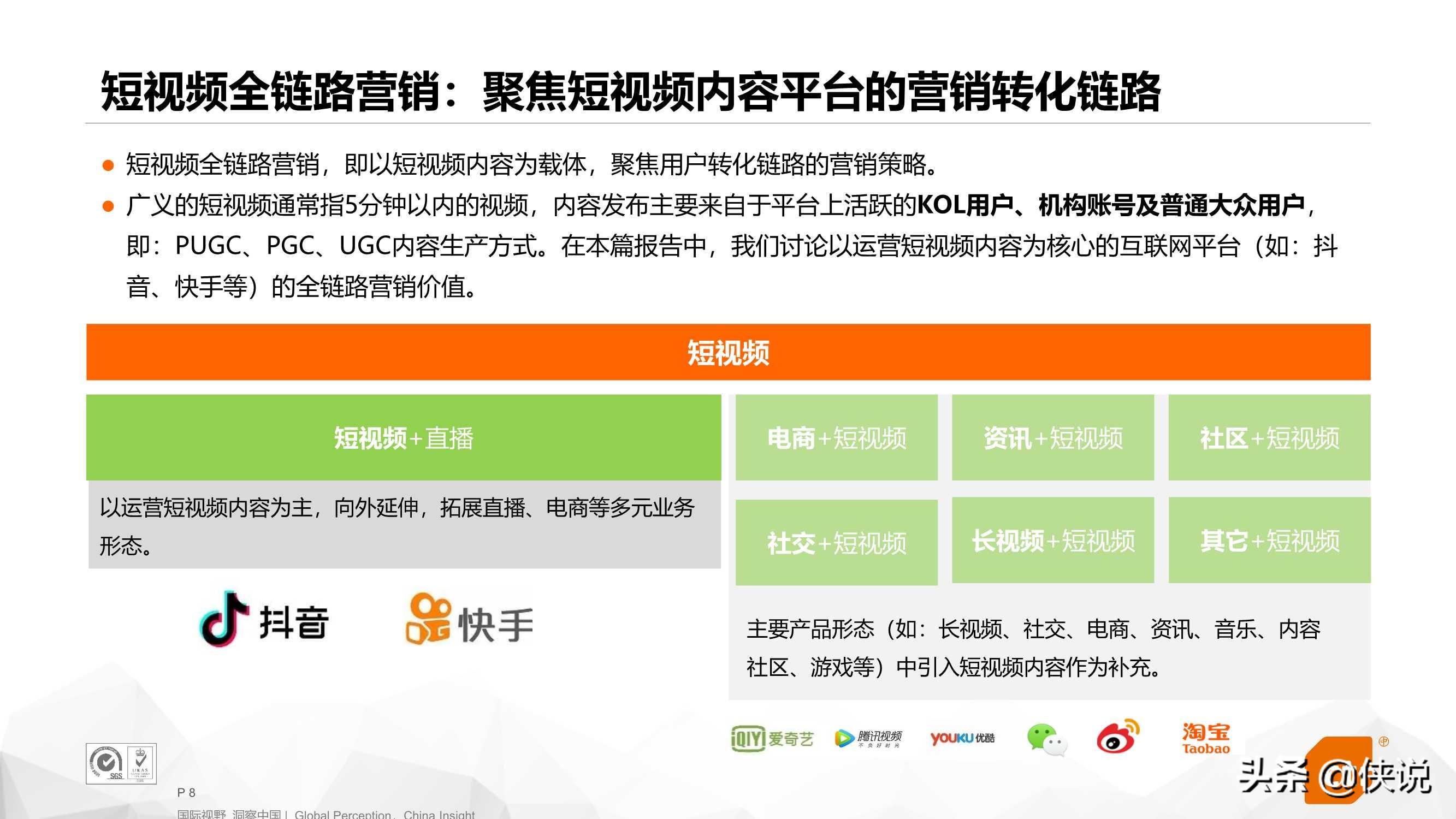 2020年短視頻全鏈路營銷白皮書(CTR)