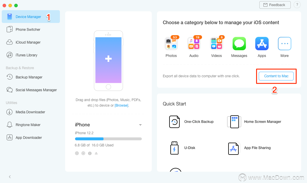 如何iPhone蘋果手機的照片傳到Mac上