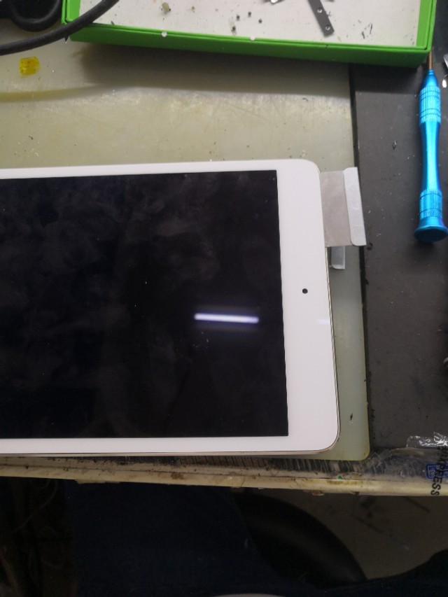 ipad mini 4   內部細節 和  A1538 換電池過程，