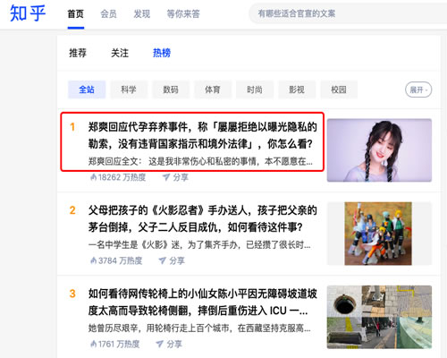 從鄭爽事件分析：自媒體怎么布局熱門事件關鍵詞寫作 自媒體 關鍵詞 第4張圖片