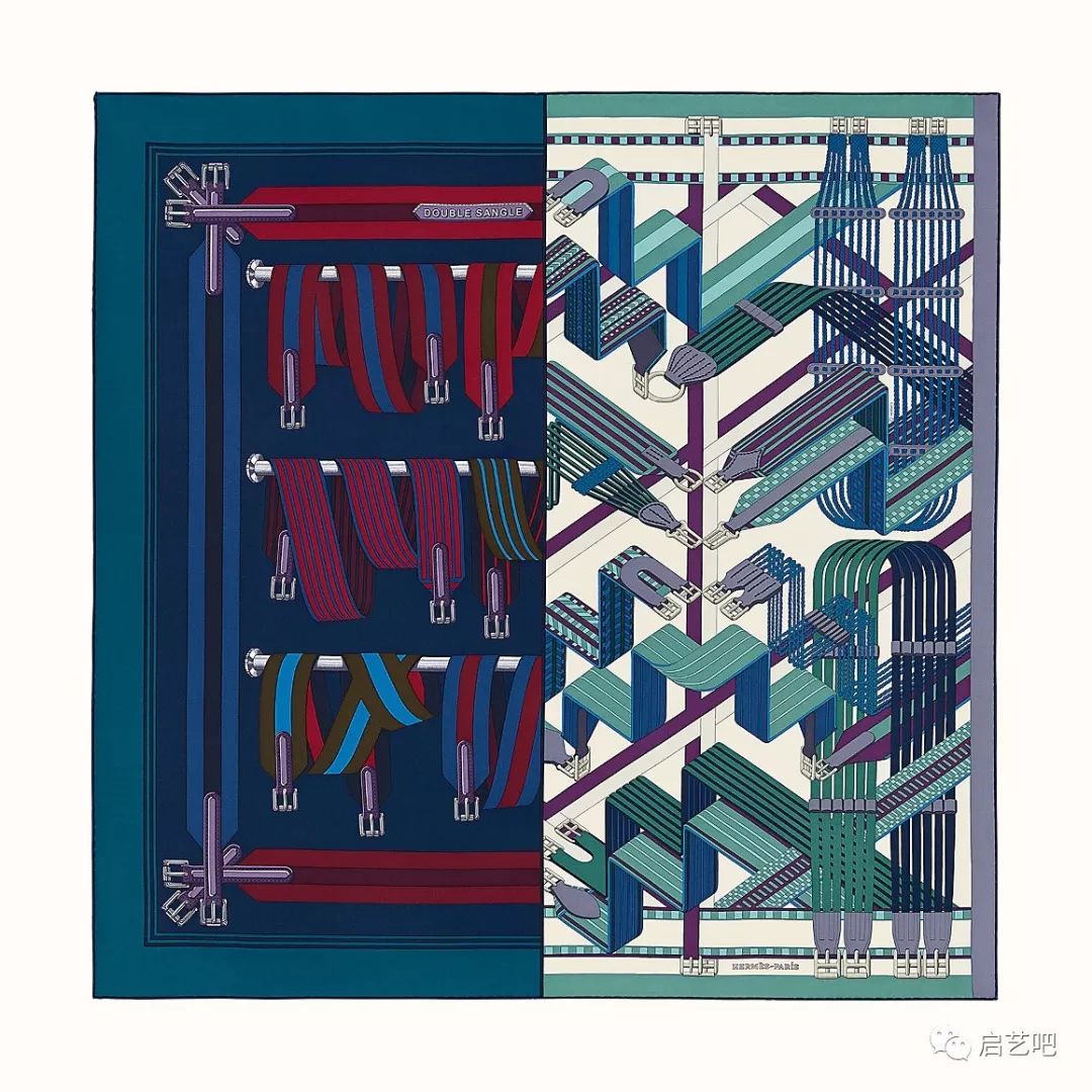 踏青歸來馬蹄香，看愛馬仕絲巾圖案之馬具美學