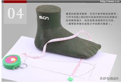 鞋碼對照表及如何量腳長