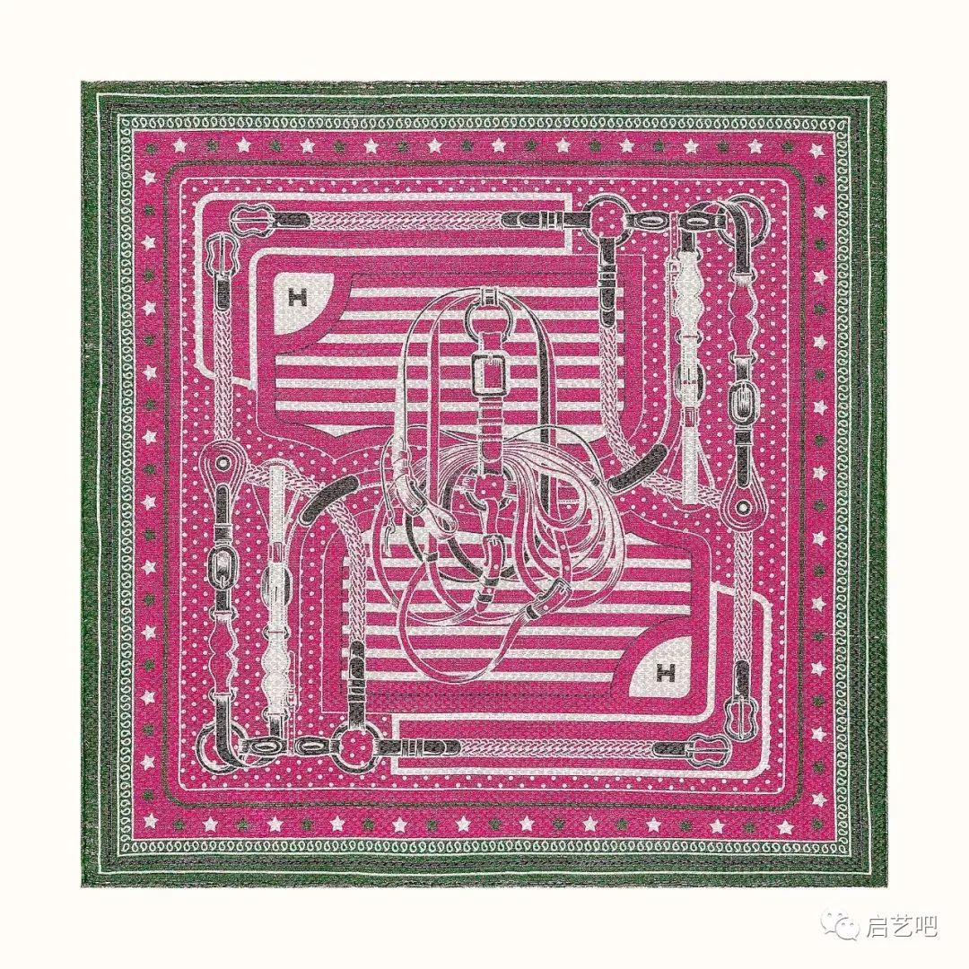 踏青歸來馬蹄香，看愛馬仕絲巾圖案之馬具美學