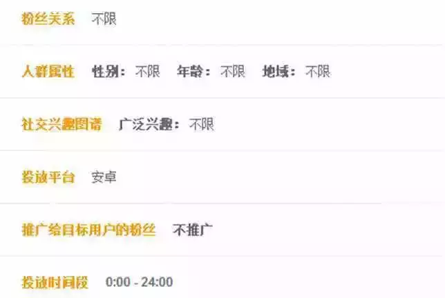 微博粉絲通廣告投放及收費標準！詳細大全