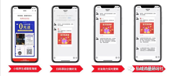 企業微信的三種常見裂變模式