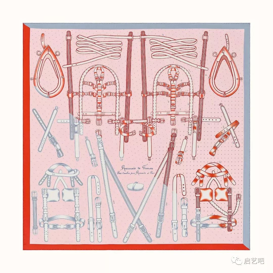踏青歸來馬蹄香，看愛馬仕絲巾圖案之馬具美學