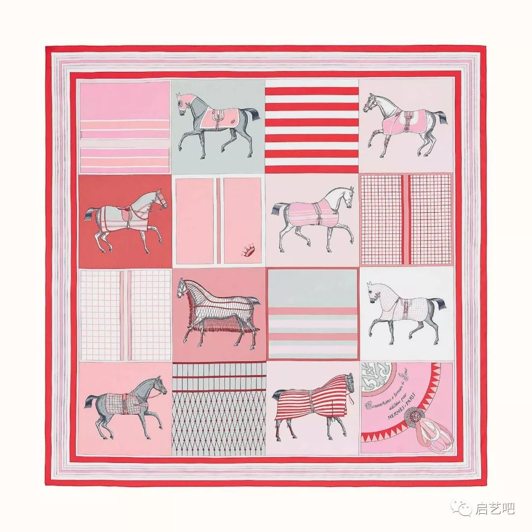 踏青歸來馬蹄香，看愛馬仕絲巾圖案之馬具美學