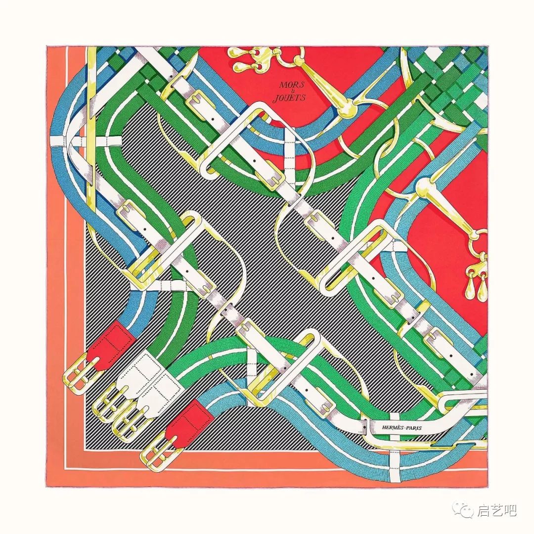 踏青歸來馬蹄香，看愛馬仕絲巾圖案之馬具美學