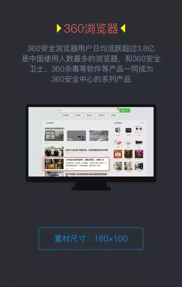 360搜索信息流廣告也上線啦！觀摩下模式