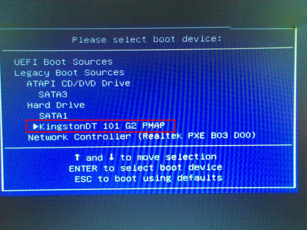 安裝win10系統前惠普臺式機bios設置u盤啟動的方法