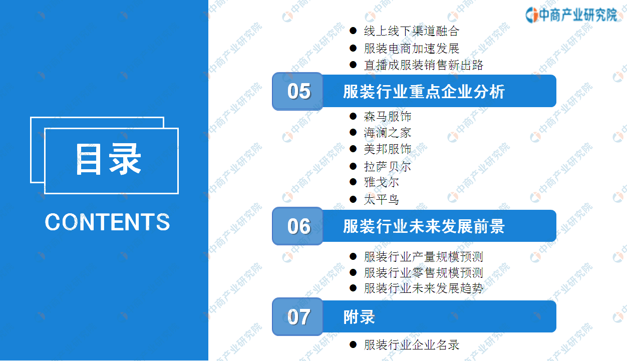 《2020年中國服裝行業市場前景及投資研究報告》