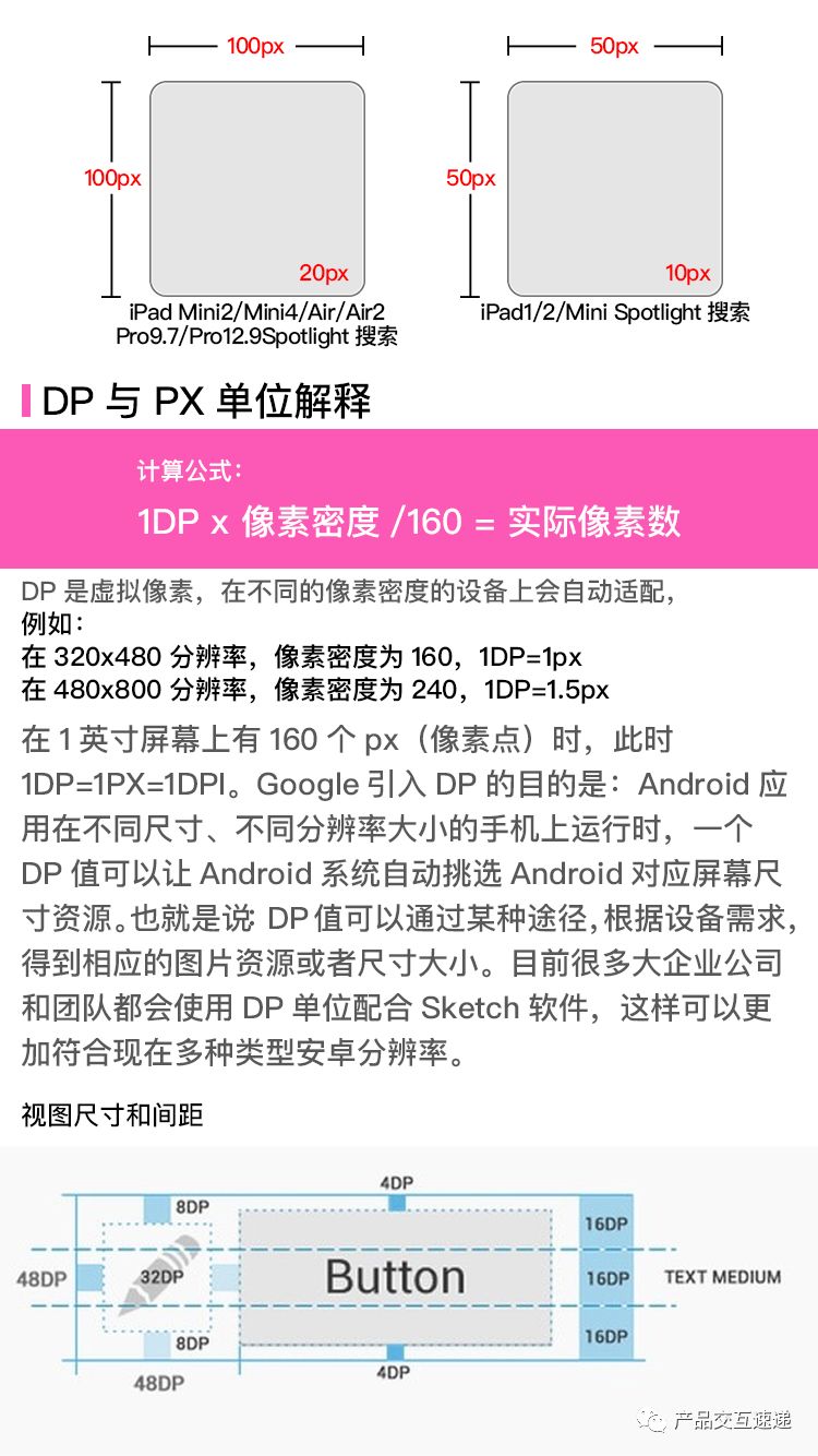 APP界面、圖標尺寸，配色規范整理（全了）