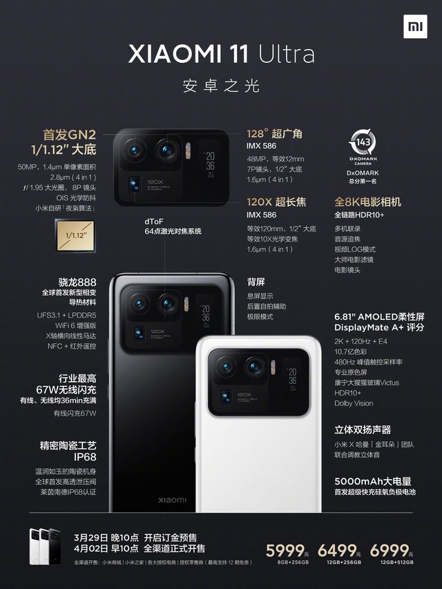 自稱安卓之光的小米11 Ultra究竟有多強？