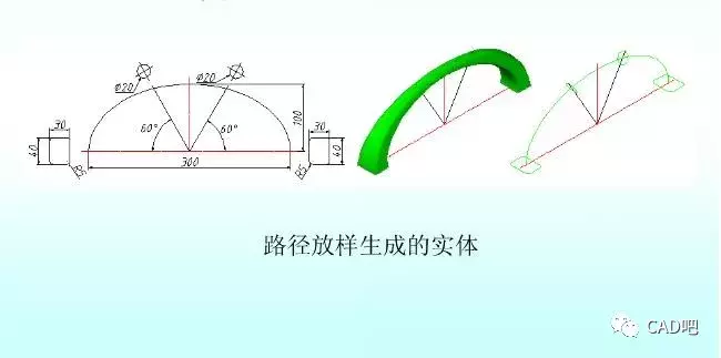 CAD | CAD中如何通過放樣功能來創建實體？