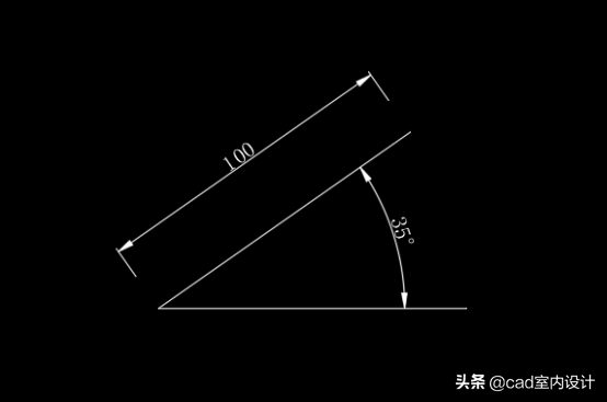 室內設計CAD教程、CAD快速繪制斜線