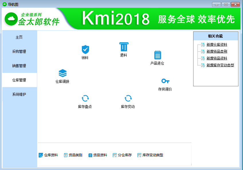 常見十大進銷存系統_金太郎進銷存免費試用