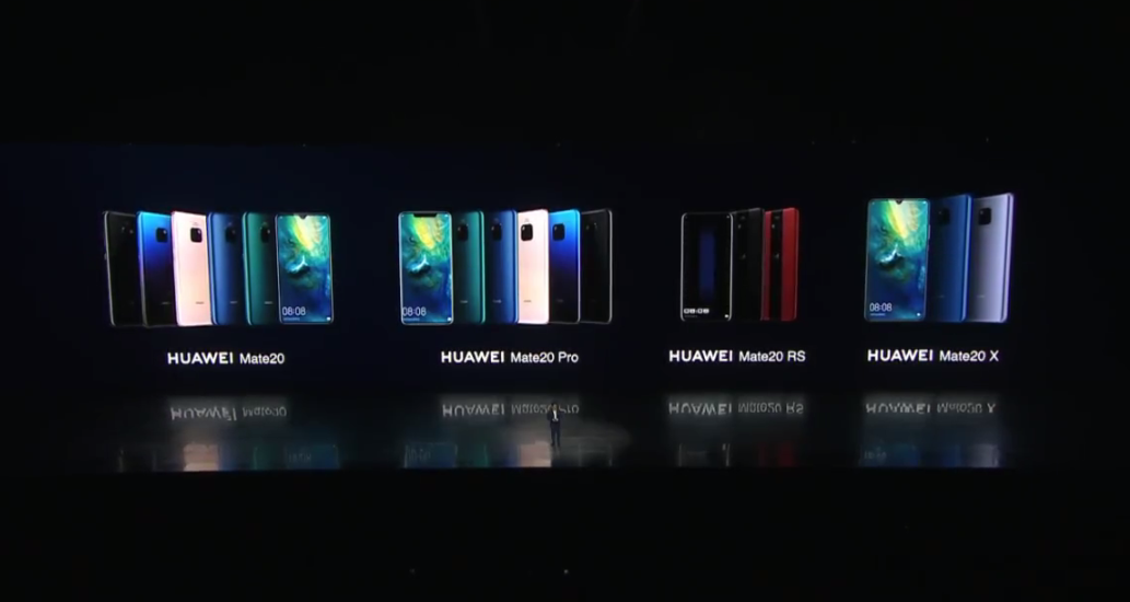 華為Mate20系國行發布會全程回顧！6+64GB售價3999元起！
