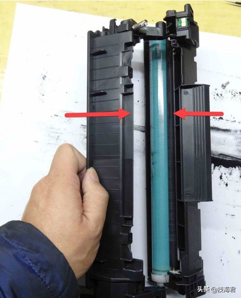 惠普打印機CC388A硒鼓加粉教程，適用于M1136/m126a等打印機