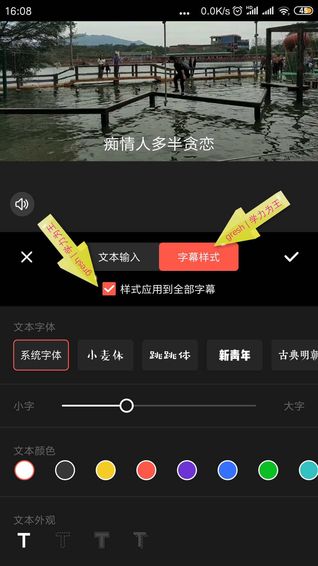 快速為視頻添加背景音樂，并自動添加字幕
