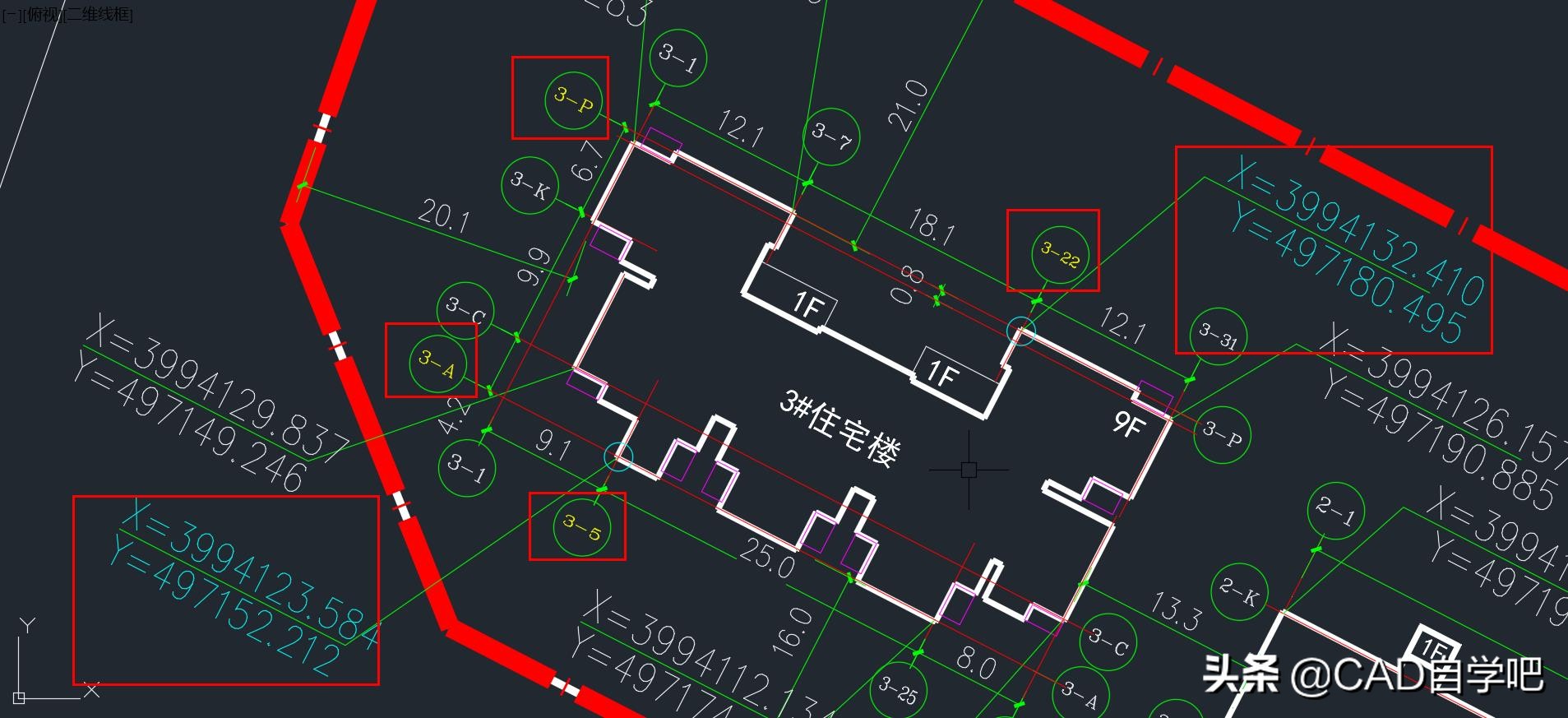 還不會用CAD套坐標？活該你天天上工地