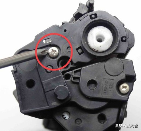惠普打印機CC388A硒鼓加粉教程，適用于M1136/m126a等打印機