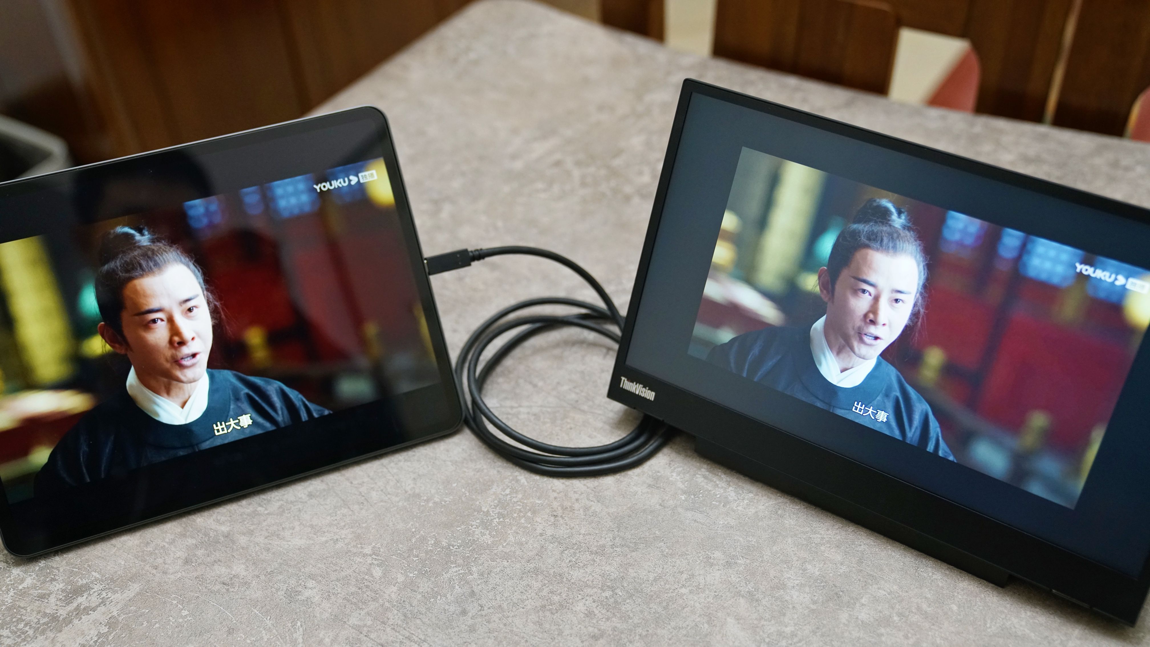 讓手機秒變平板—聯想/ThinkVision M14便攜顯示器使用測評
