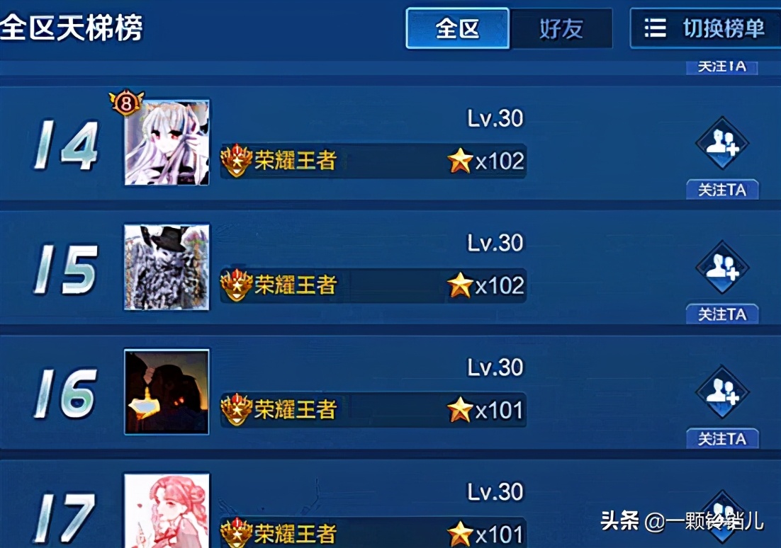 王者榮耀：理論上能達到9999星，但就算是大神，百星就上不去