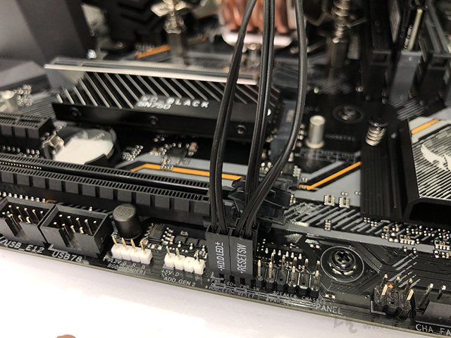 機箱上的跳線接在主板那些位置？臺式電腦主板接線示意圖解教程