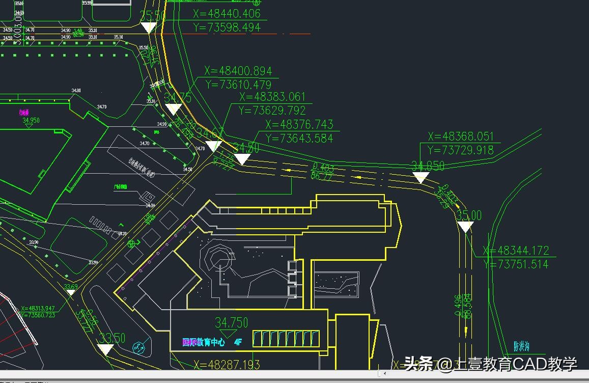 CAD如何快速標注坐標
